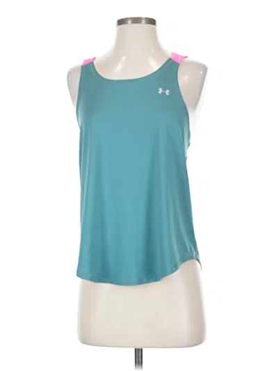 Pre-owned Under Armour Active Tank Top In Blue