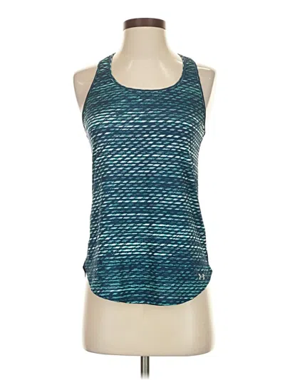 Pre-owned Under Armour Active Tank Top In Blue
