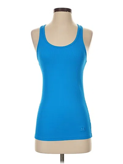 Pre-owned Under Armour Active Tank Top In Blue