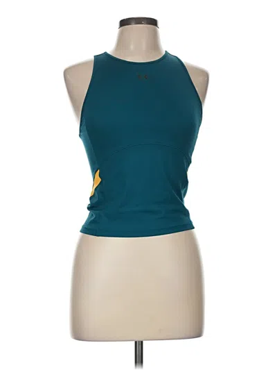 Pre-owned Under Armour Active Tank Top In Blue