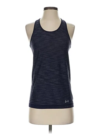 Pre-owned Under Armour Active Tank Top In Blue
