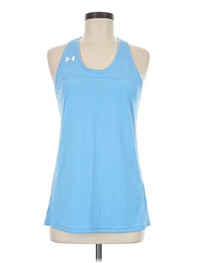 Pre-owned Under Armour Active Tank Top In Blue