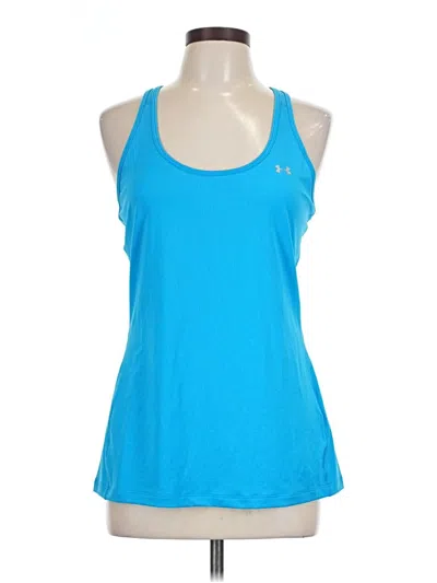Pre-owned Under Armour Active Tank Top In Blue