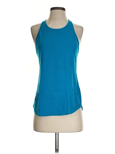 Pre-owned Under Armour Active Tank Top In Blue