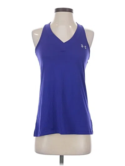 Pre-owned Under Armour Active Tank Top In Blue