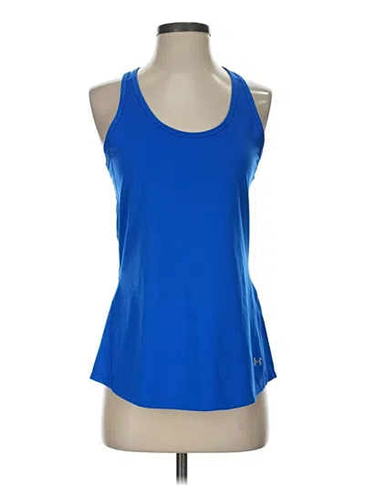 Pre-owned Under Armour Active Tank Top In Blue