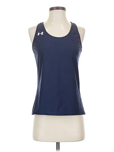 Pre-owned Under Armour Active Tank Top In Blue