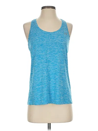 Pre-owned Under Armour Active Tank Top In Blue