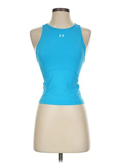 Pre-owned Under Armour Active Tank Top In Blue