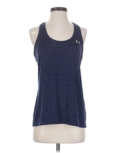 Pre-owned Under Armour Active Tank Top In Blue