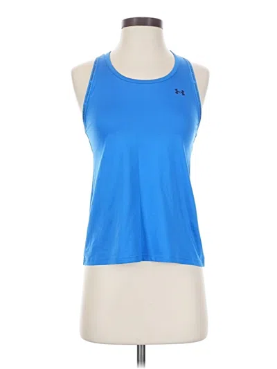 Pre-owned Under Armour Active Tank Top In Blue