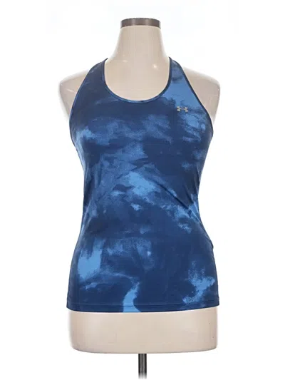 Pre-owned Under Armour Active Tank Top In Blue
