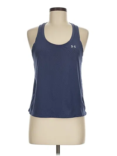 Pre-owned Under Armour Active Tank Top In Blue