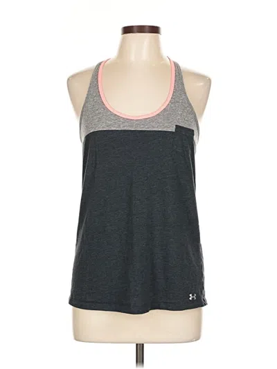Pre-owned Under Armour Active Tank Top In Gray