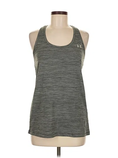 Pre-owned Under Armour Active Tank Top In Gray
