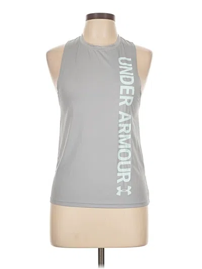 Pre-owned Under Armour Active Tank Top In Gray