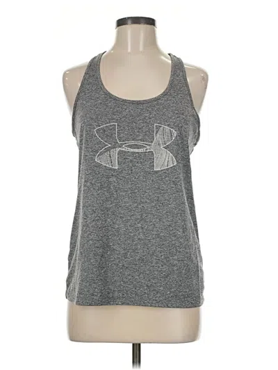 Pre-owned Under Armour Active Tank Top In Gray