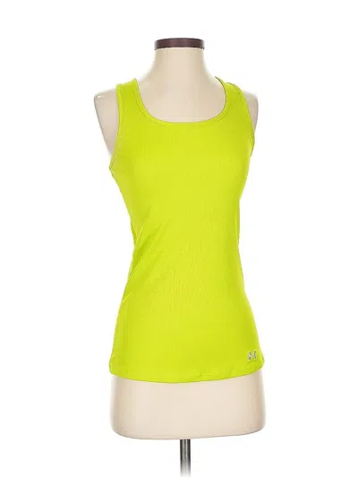 Pre-owned Under Armour Active Tank Top In Green