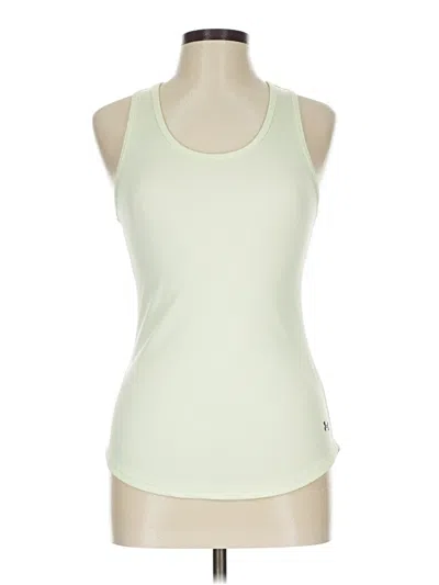 Pre-owned Under Armour Active Tank Top In Green