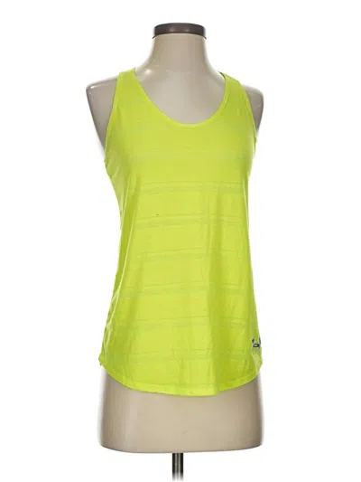 Pre-owned Under Armour Active Tank Top In Green