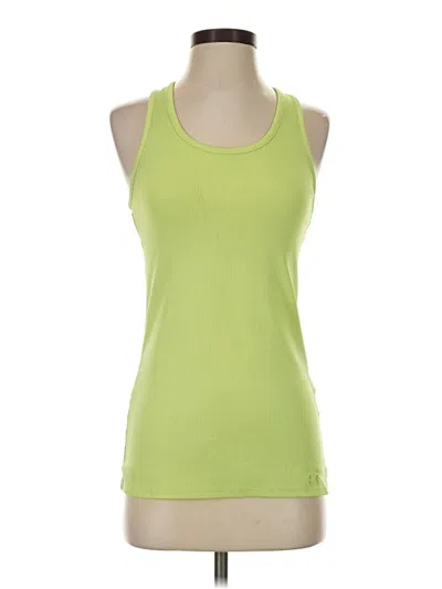 Pre-owned Under Armour Active Tank Top In Green