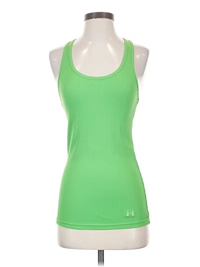 Pre-owned Under Armour Active Tank Top In Green