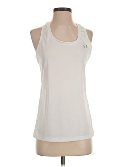 Pre-owned Under Armour Active Tank Top In Ivory