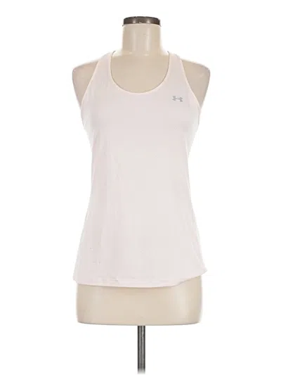 Pre-owned Under Armour Active Tank Top In Ivory