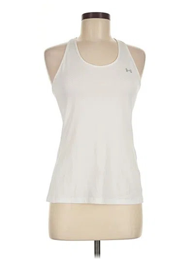 Pre-owned Under Armour Active Tank Top In Ivory