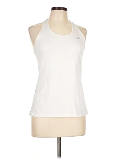Pre-owned Under Armour Active Tank Top In Ivory