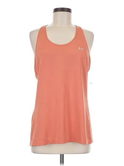 Pre-owned Under Armour Active Tank Top In Orange
