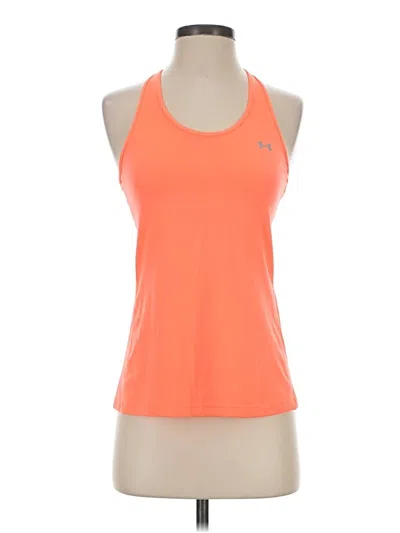 Pre-owned Under Armour Active Tank Top In Orange