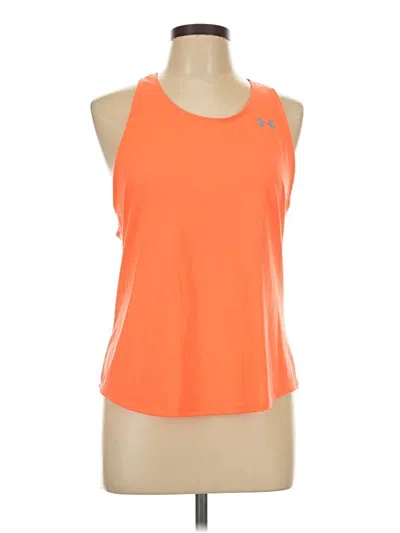 Pre-owned Under Armour Active Tank Top In Orange