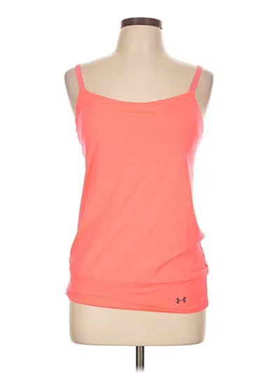 Pre-owned Under Armour Active Tank Top In Orange