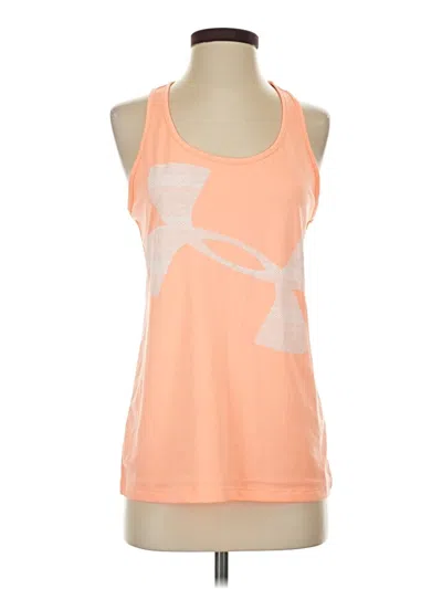 Pre-owned Under Armour Active Tank Top In Orange