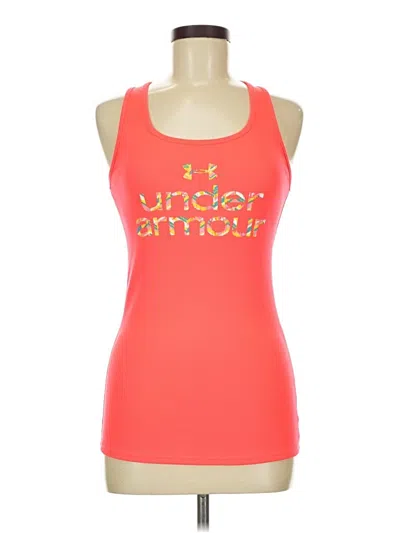 Pre-owned Under Armour Active Tank Top In Orange