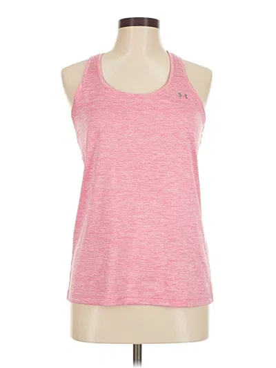 Pre-owned Under Armour Active Tank Top In Pink