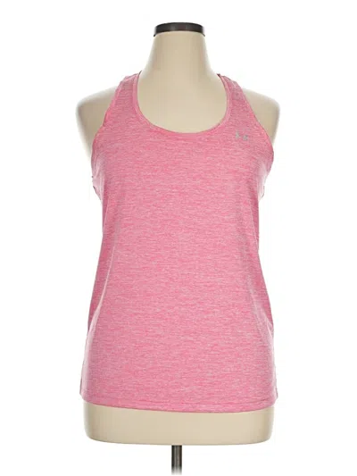 Pre-owned Under Armour Active Tank Top In Pink