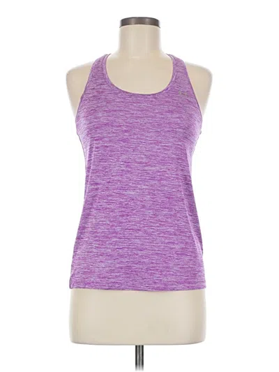 Pre-owned Under Armour Active Tank Top In Purple