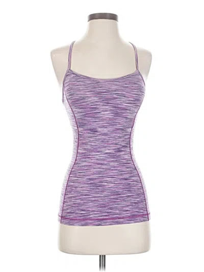 Pre-owned Under Armour Active Tank Top In Purple