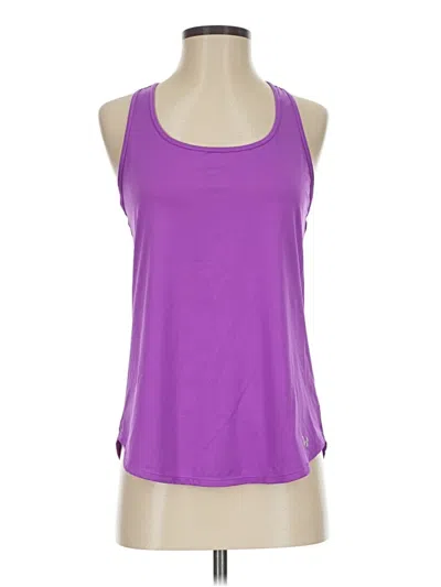 Pre-owned Under Armour Active Tank Top In Purple