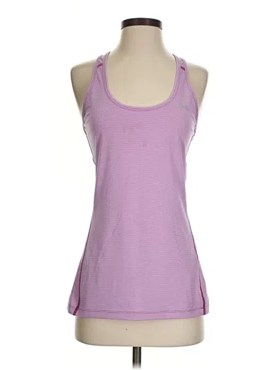 Pre-owned Under Armour Active Tank Top In Purple