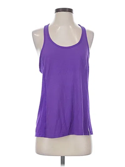 Pre-owned Under Armour Active Tank Top In Purple