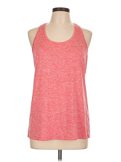 Pre-owned Under Armour Active Tank Top In Red
