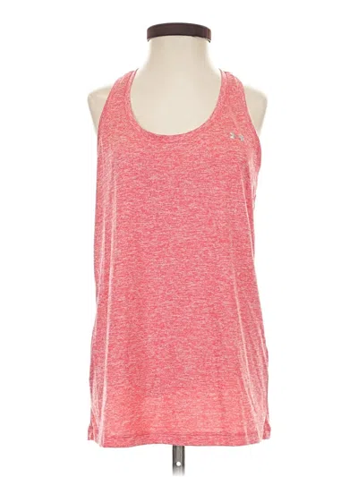 Pre-owned Under Armour Active Tank Top In Red