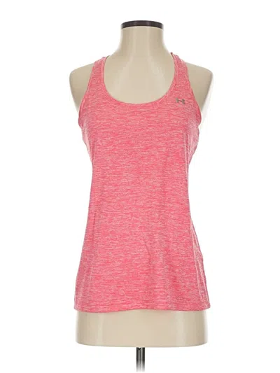 Pre-owned Under Armour Active Tank Top In Red