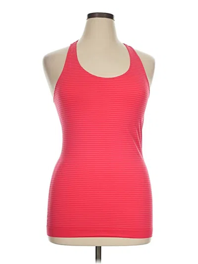 Pre-owned Under Armour Active Tank Top In Red