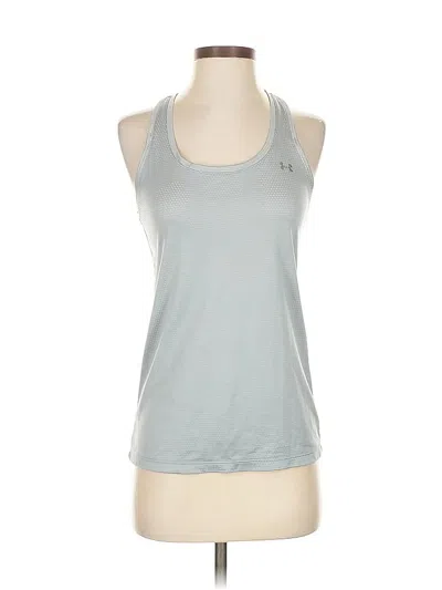 Pre-owned Under Armour Active Tank Top In Silver