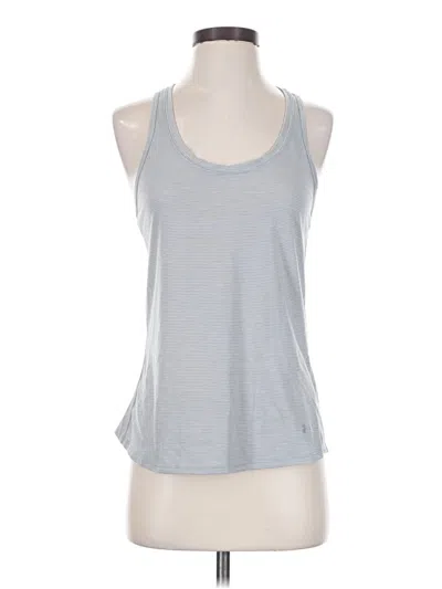 Pre-owned Under Armour Active Tank Top In Silver