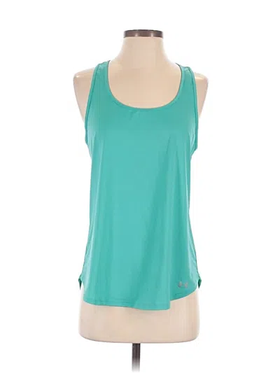 Pre-owned Under Armour Active Tank Top In Teal